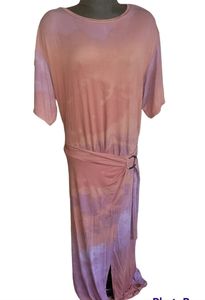 NWOT Free People Colorful Tie Dye Maxi Dress sz S